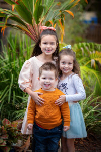 Sibling childcare photo taken at Paradise Point Early Learning Centre on the Gold Coast.